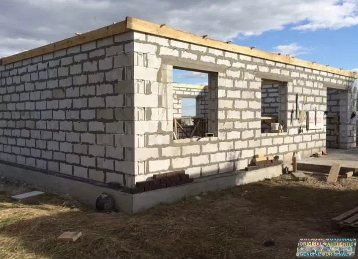 Строительство домов из кирпича газобетона
