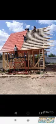 Строительная бригада узбеки
