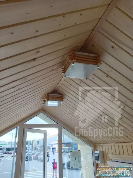 Баня в стиле барнхаус