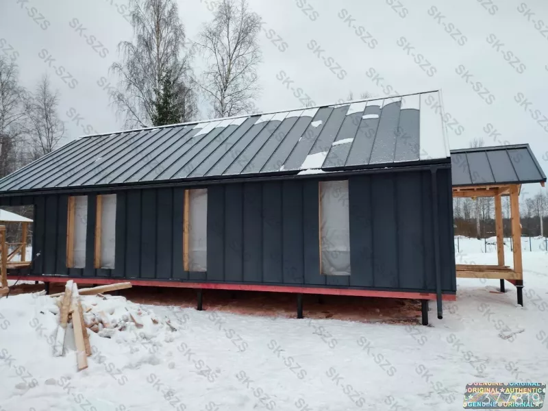 Деревянный каркасный дом Барнхаус