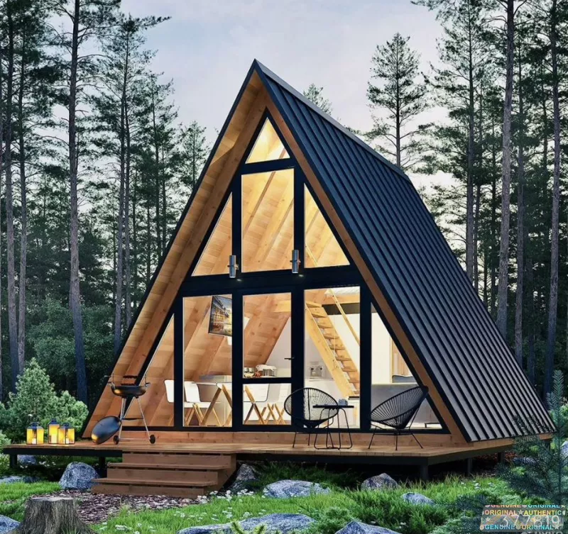 Проект дома A-Frame (А Фрейм )