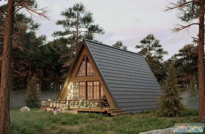 Проект дома A-Frame (А Фрейм )