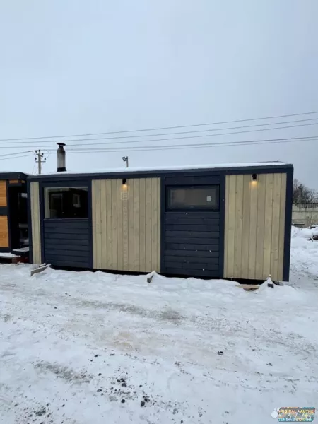 Баня в стиле барнхаус